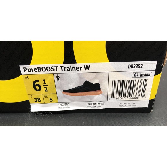 Adidas Pure Boost Ultra Trainers Running Shoes Womens Size 6.5 New Fast Shipping - Picture 7 of 12